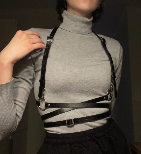 Pink Waist Harness Belt Pastel Goth