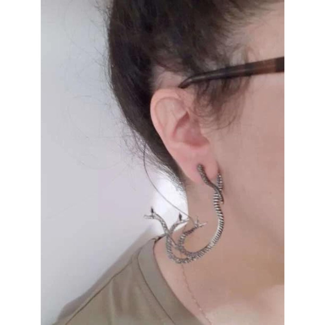 Snake Stud Earrings