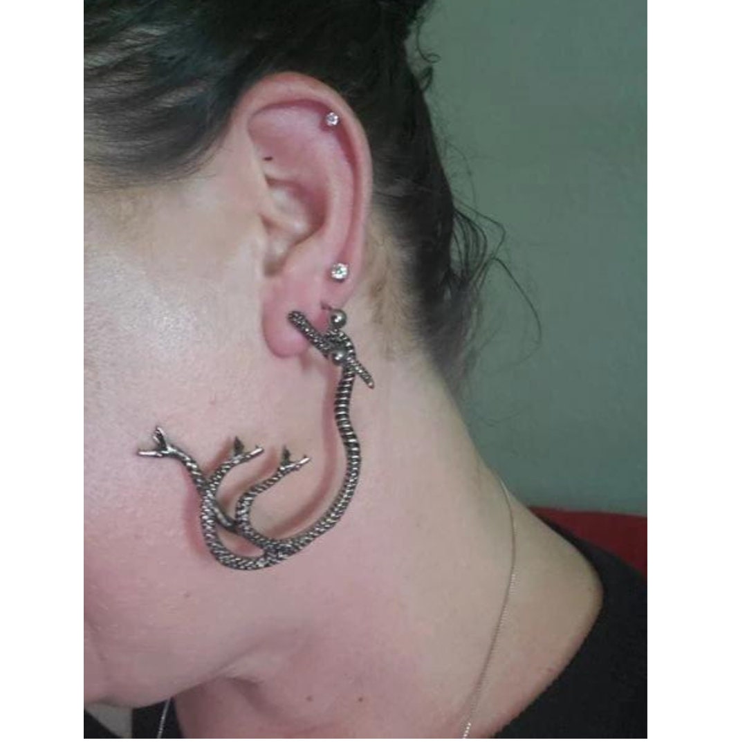 Snake Stud Earrings