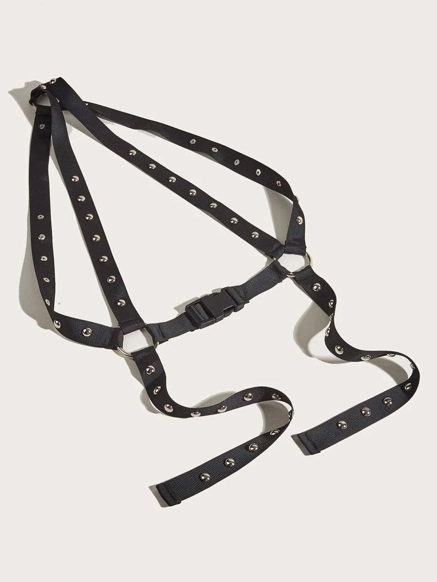 Studded Rivet Suspenders