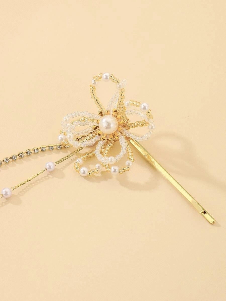 Pearl White Hair Clip