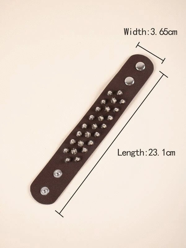 Rivet Bracelet 3 row