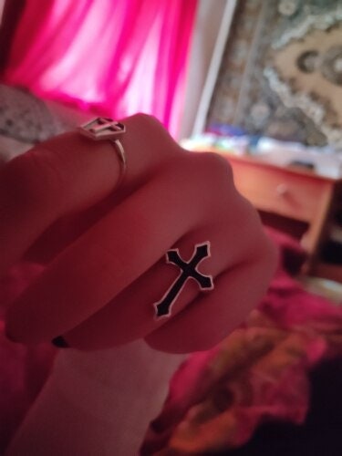 Gothic Cross Ring