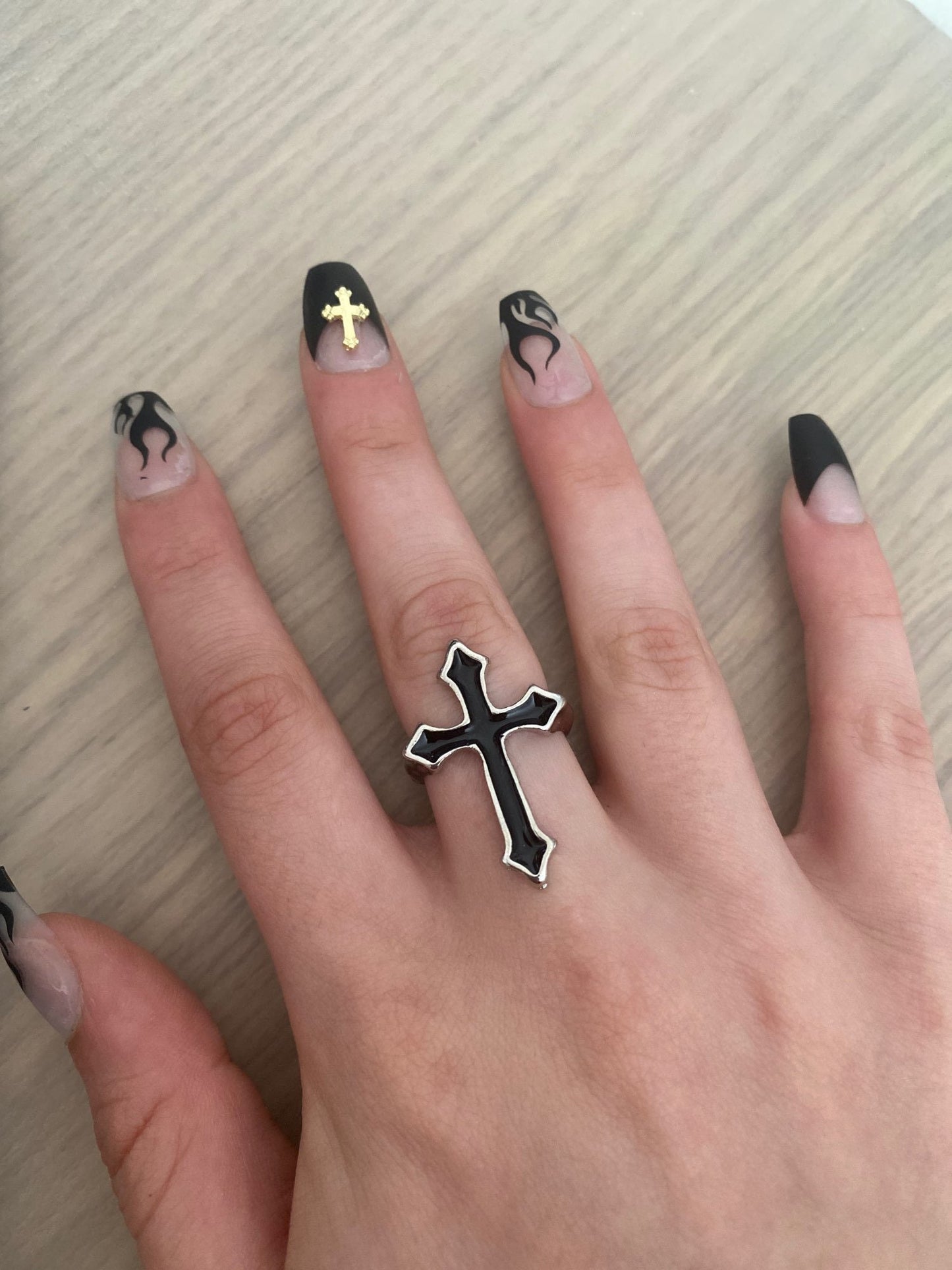 Gothic Cross Ring