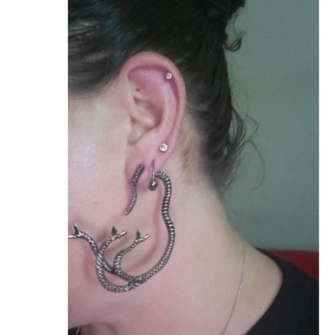 Snake Stud Earrings