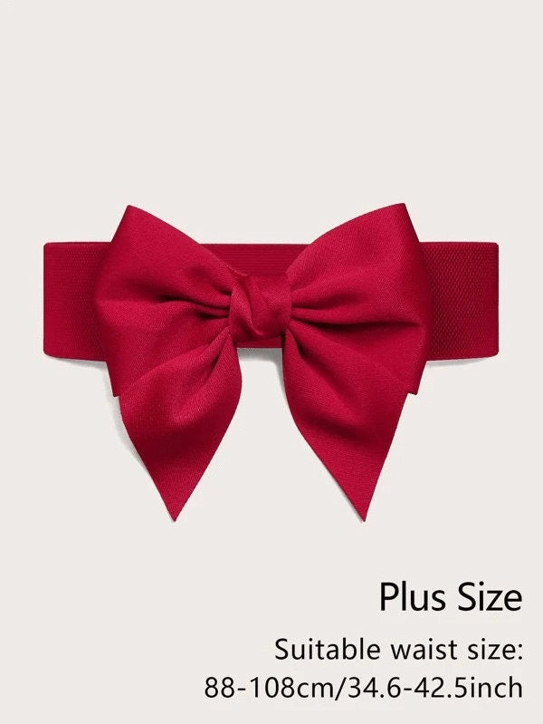 Plus Size Bow Belt L 1x 2x 3x 4x