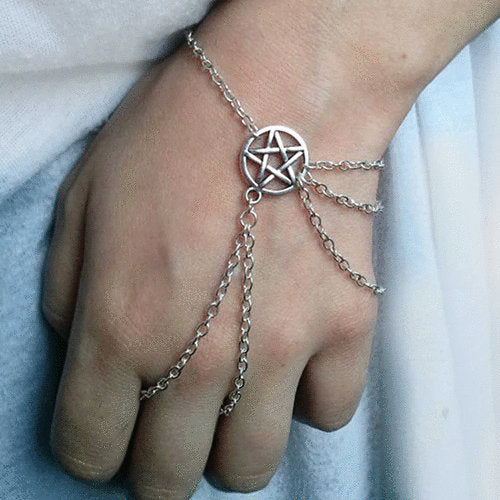 Pentagram Star Chain Belt