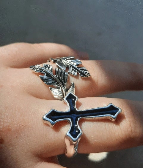 Gothic Cross Ring