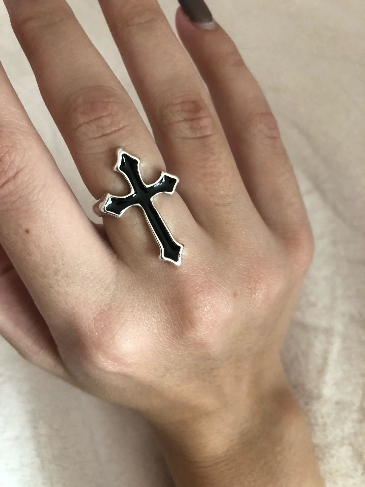 Gothic Cross Ring