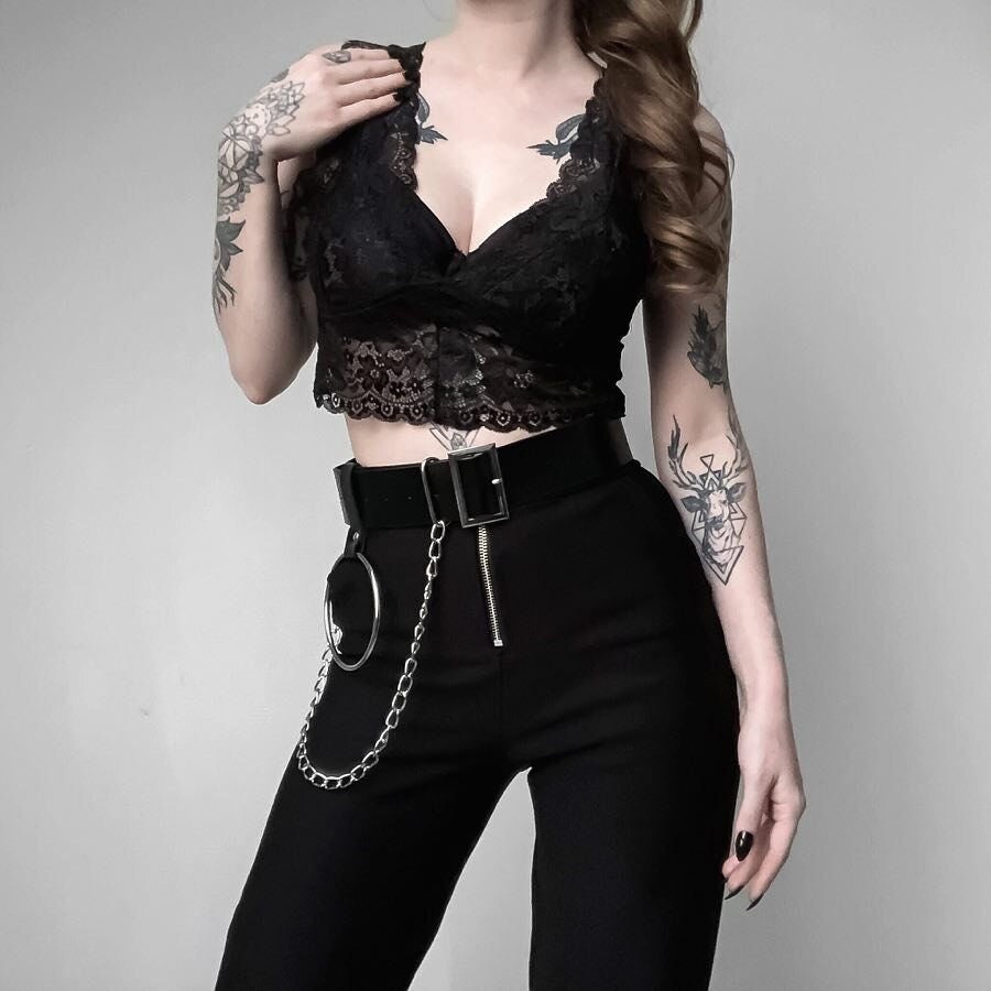 Punk Waist Belt Chain