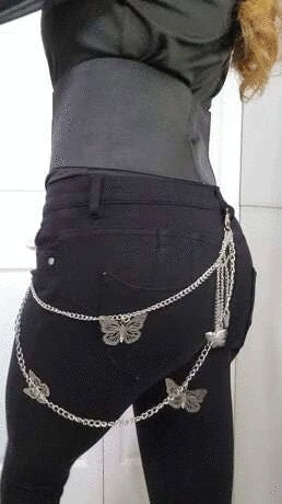 Butterfly Chain Belt