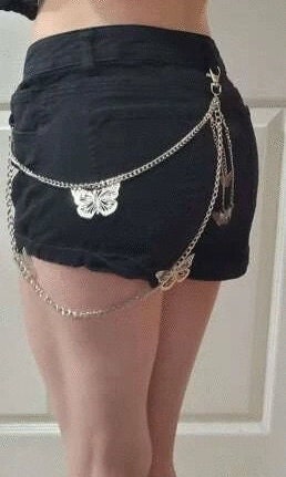 Butterfly Chain Belt