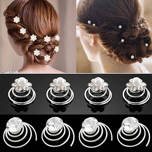 Pearl White Hair Accessories