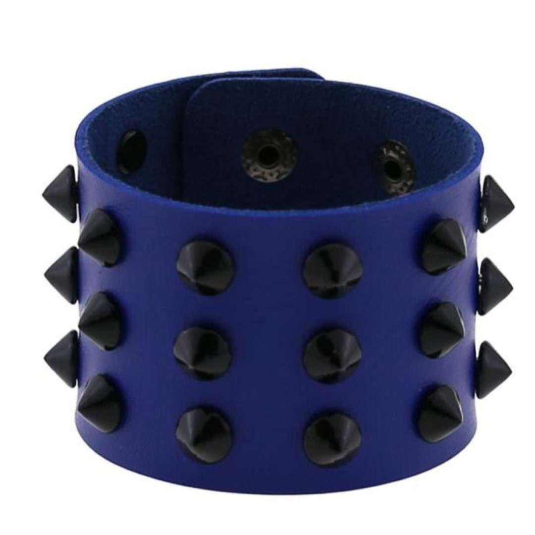 Gothic Spiked Rivet Bracelet