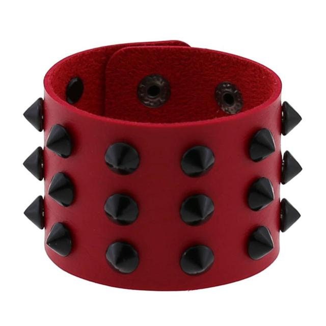 Gothic Spiked Rivet Bracelet