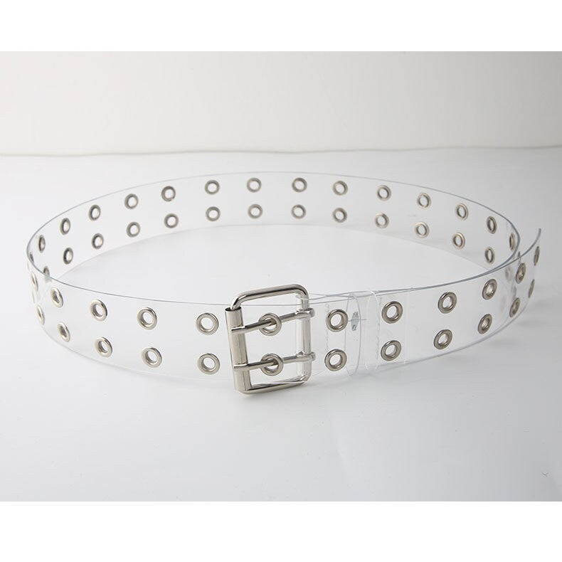 Clear Grommet Belt