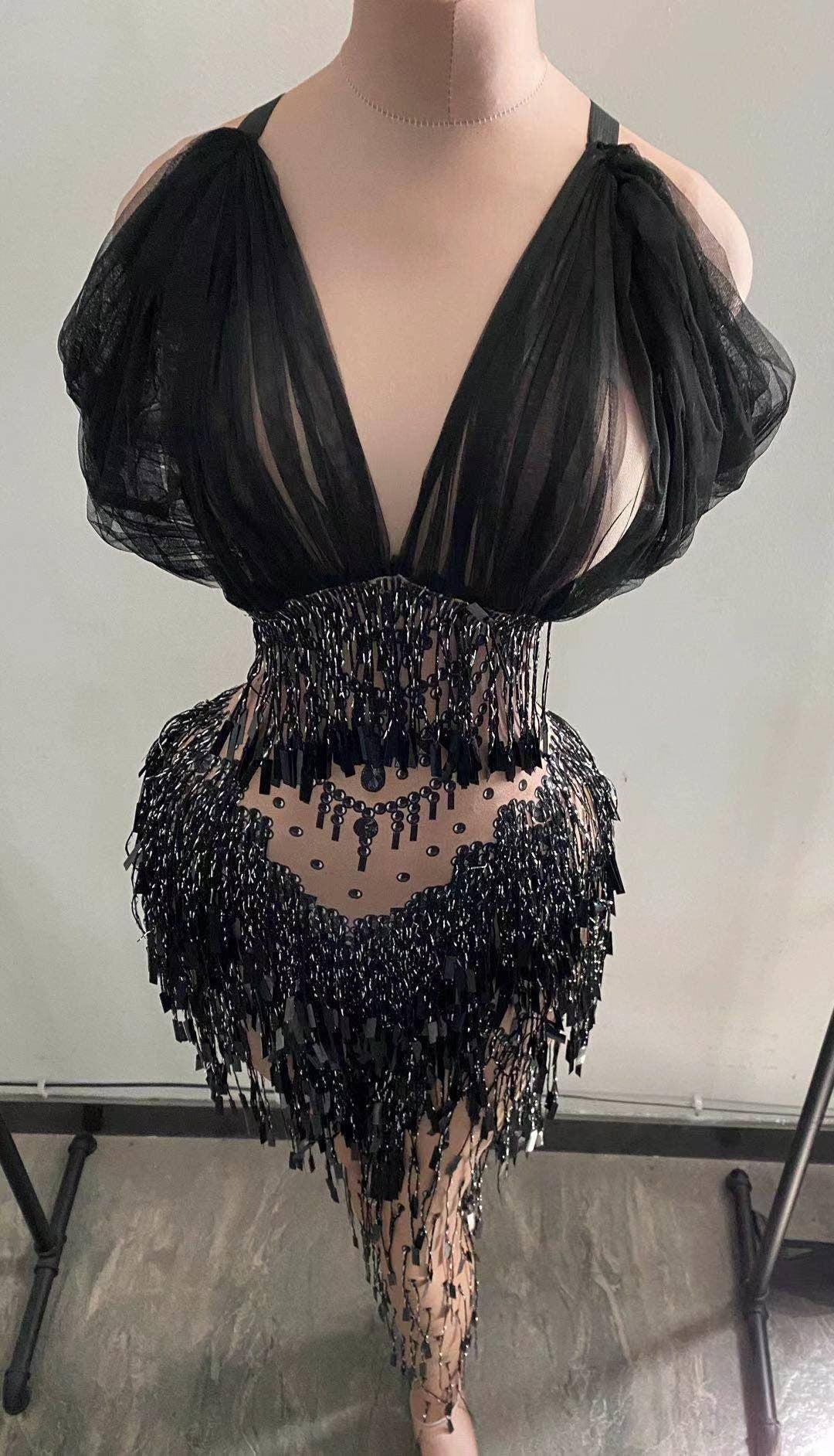 Stage Tassel Bodysuit