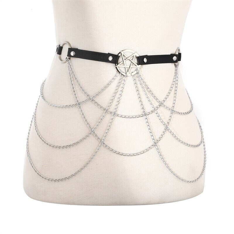 Gothic Chain Belt S M L 1X 2X 3X 4X 5X 6X