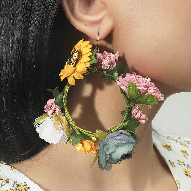 Flower Petal Earrings