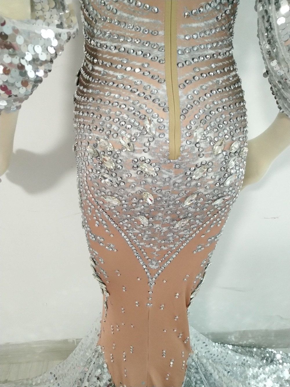 Sequin Rhinestone Bling Dress