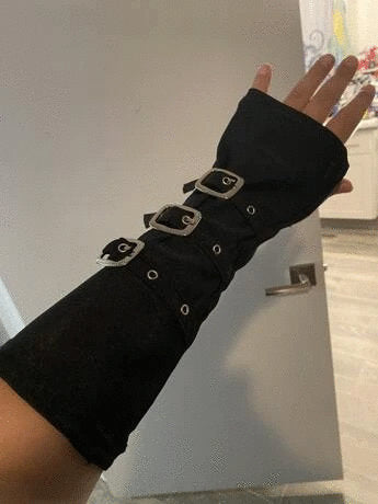 Emo Grunge Fingerless Glove