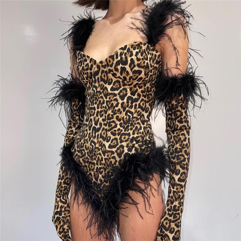 Leopard Sexy Bodice