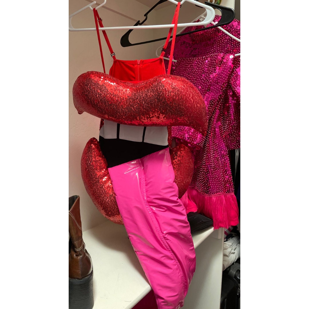 Lip Tongue Costume