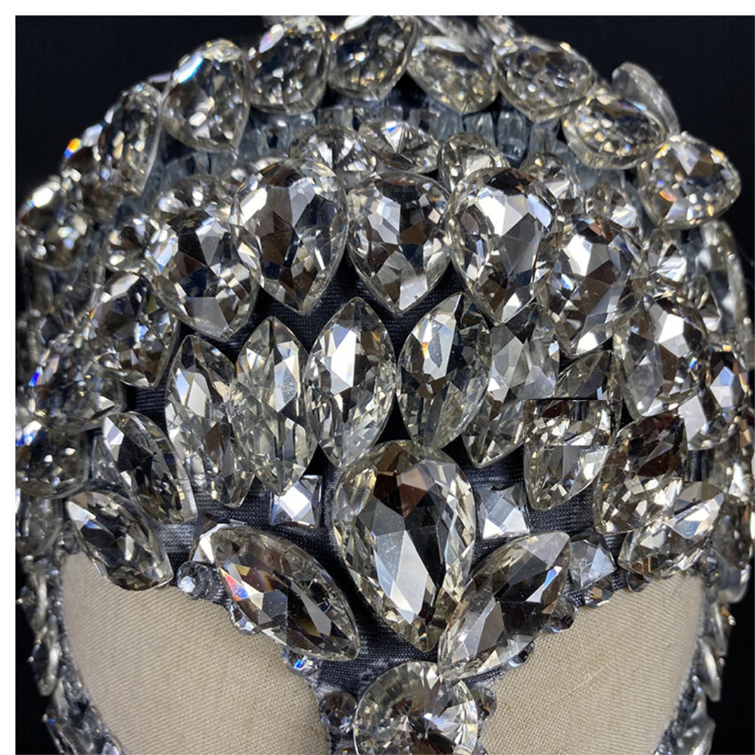 Jewelry Full Face Mask Bejeweled