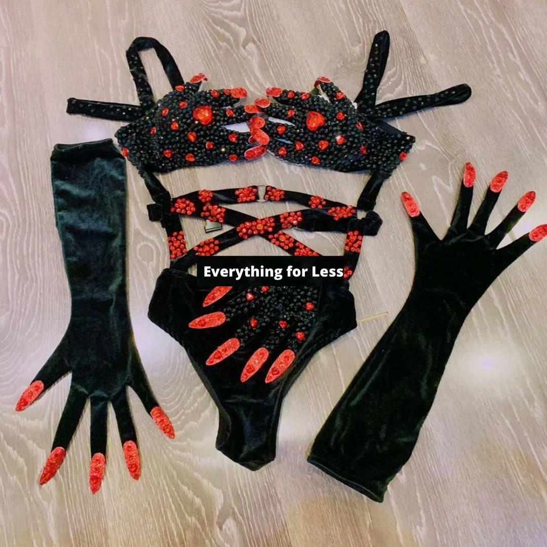 Hands Nails Costume Bodysuit