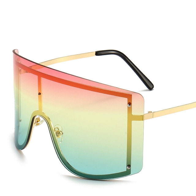 Rainbow Oversize Sunglasses