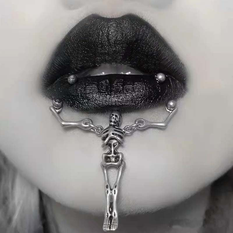 Gothic Grunge Lip Ring